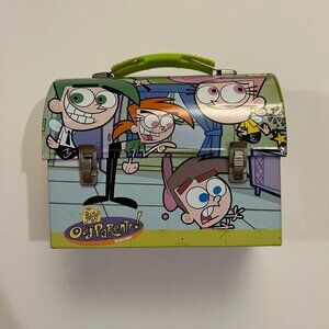 Vintage Fairly Odd Parents Nickelodeon tin lunchbox